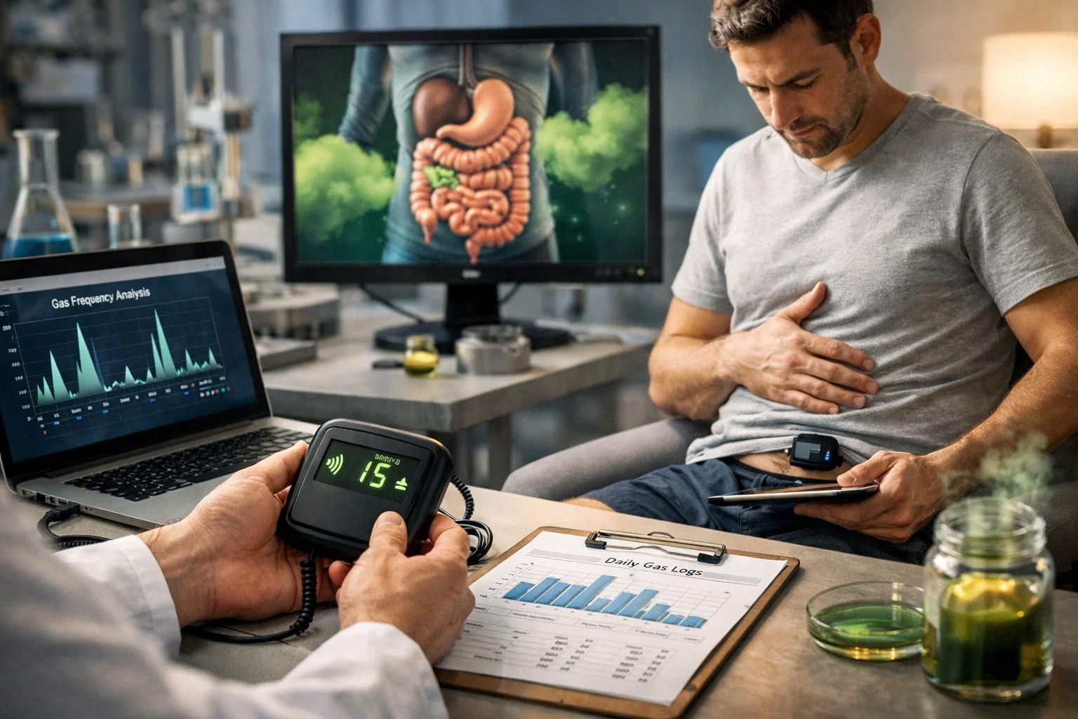 Cientistas criam roupa íntima inteligente que mede quantas vezes uma pessoa solta gases por dia e estudo revela média surpreendente