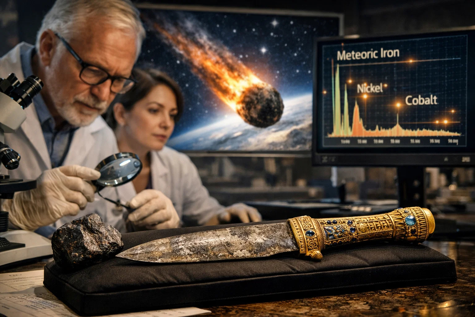 Cientistas descobrem que objetos de ferro usados na Idade do Bronze não foram feitos na Terra