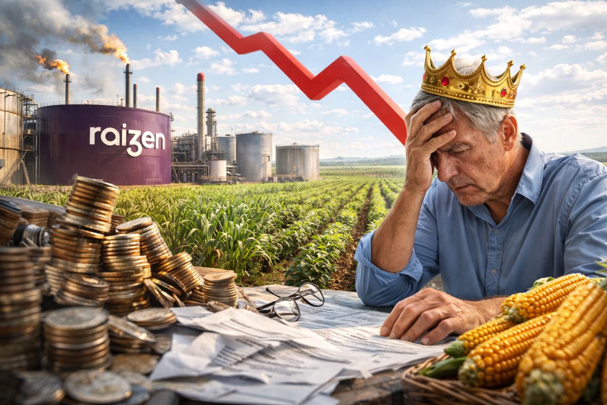 Com dívida de R$ 5,1 bilhões, Raízen pede recuperação extrajudicial após expansão agressiva, prejuízo bilionário e pressão do etanol de milho colocarem em xeque