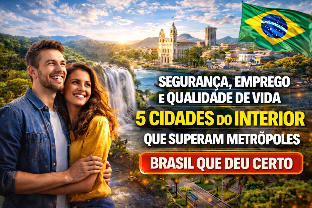 Com segurança, emprego forte e qualidade de vida que supera metrópoles, 5 cidades do interior mostram por que tanta gente está trocando as capitais pelo Brasil que deu certo (5)