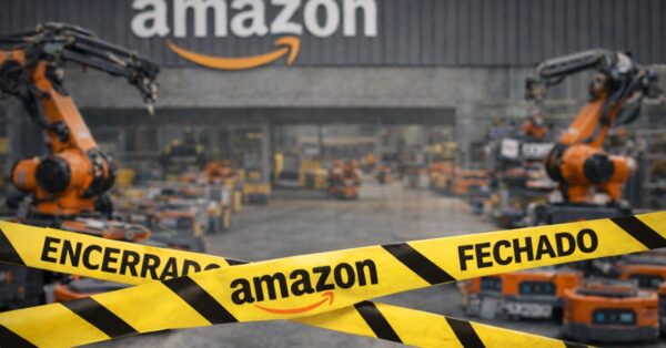 Amazon demite funcionários da divisão de robótica, arquiva projeto e mantém investimentos bilionários em automação e inteligência artificial.