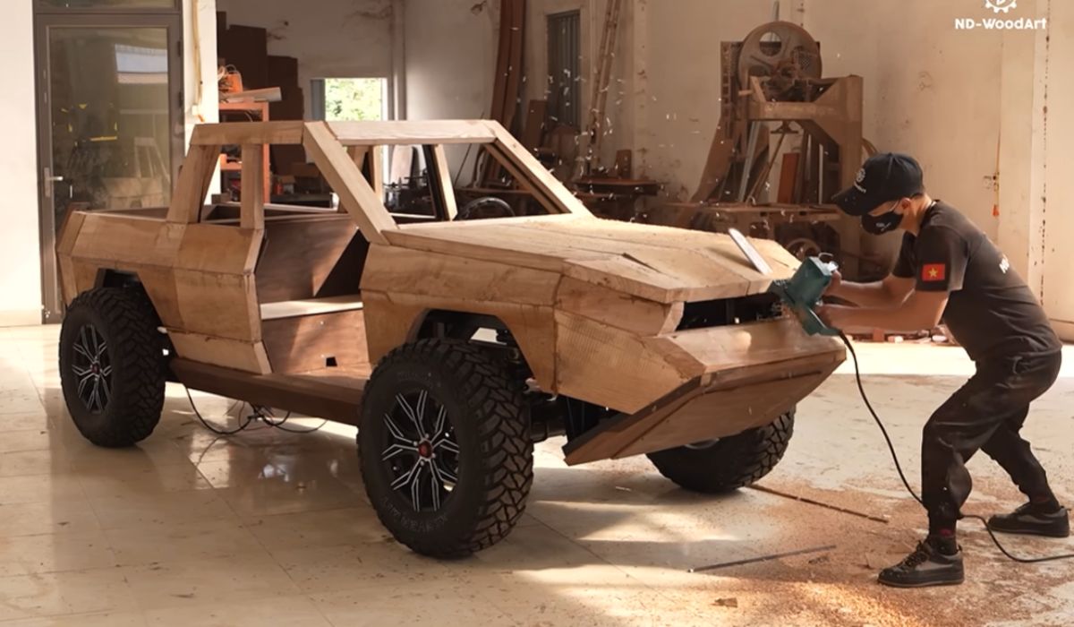 Imagen: Reproducción/Youtube @ND - Woodworking Ar)