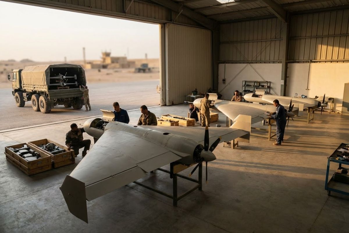 Drone mais letal inspirou os EUA a copiar o modelo iraniano Shahed e criar o sistema LUCAS, um drone barato capaz de mudar a matemática da guerra moderna com ataques em massa e enxames autônomos.
