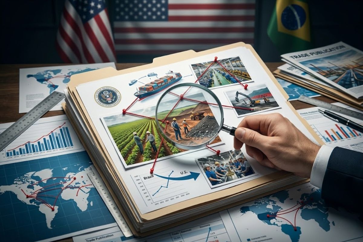 Estados Unidos abrem investigação comercial sobre trabalho forçado nas cadeias produtivas e no comércio internacional envolvendo o Brasil.