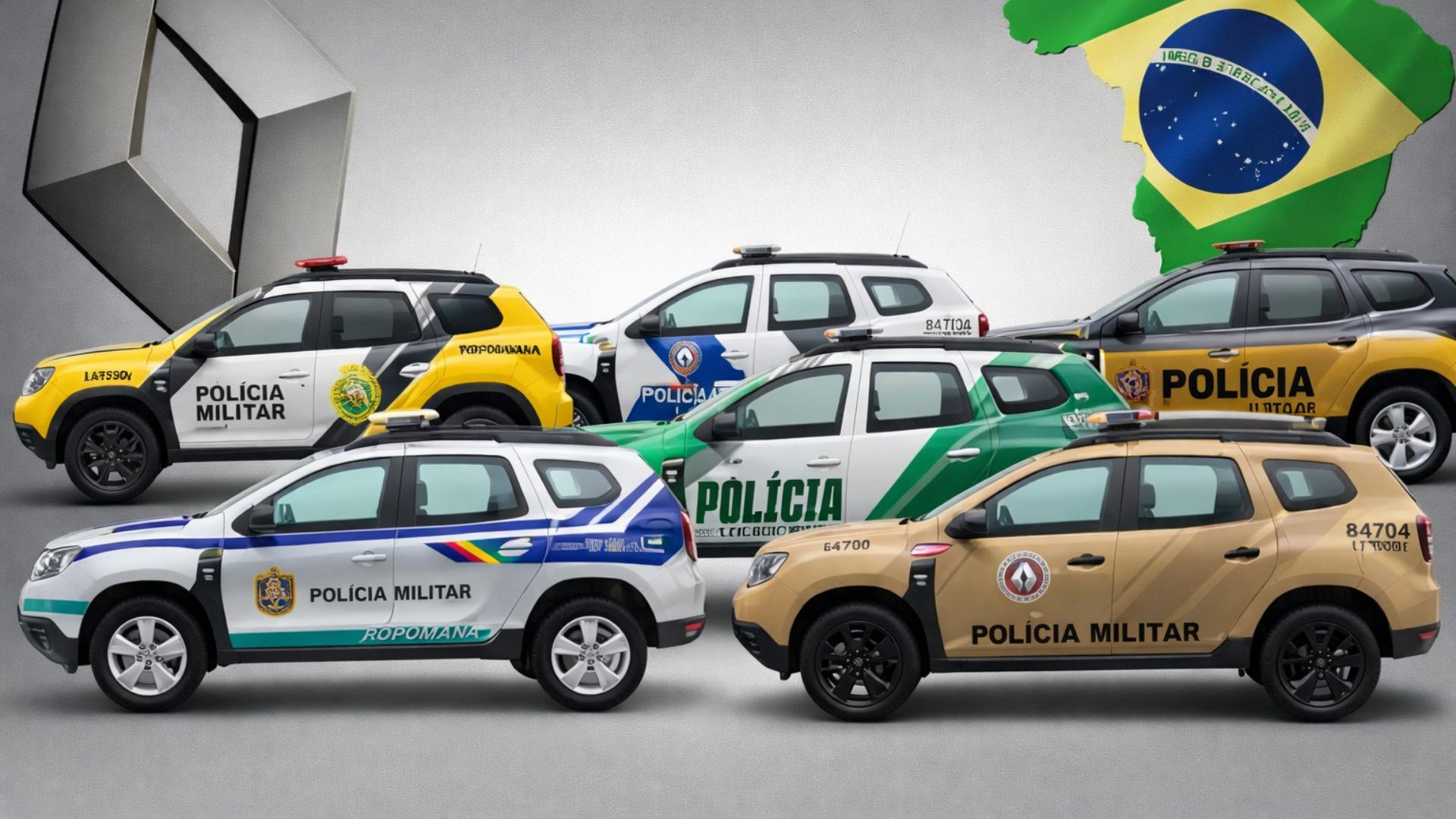 Renault Duster virou padrão em viaturas da Polícia Militar no Brasil. Entenda como custo, licitações e uso urbano influenciam a escolha do veículo.