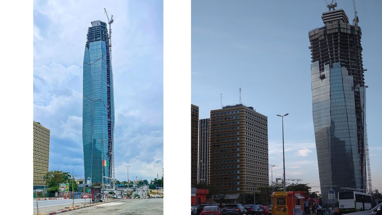 Tour F En Abidján Promete Cambiar El Skyline Africano Con 421 Metros. Proyecto Reúne Órganos Públicos Y Puede Convertirse En El Edificio Más Alto De África.
