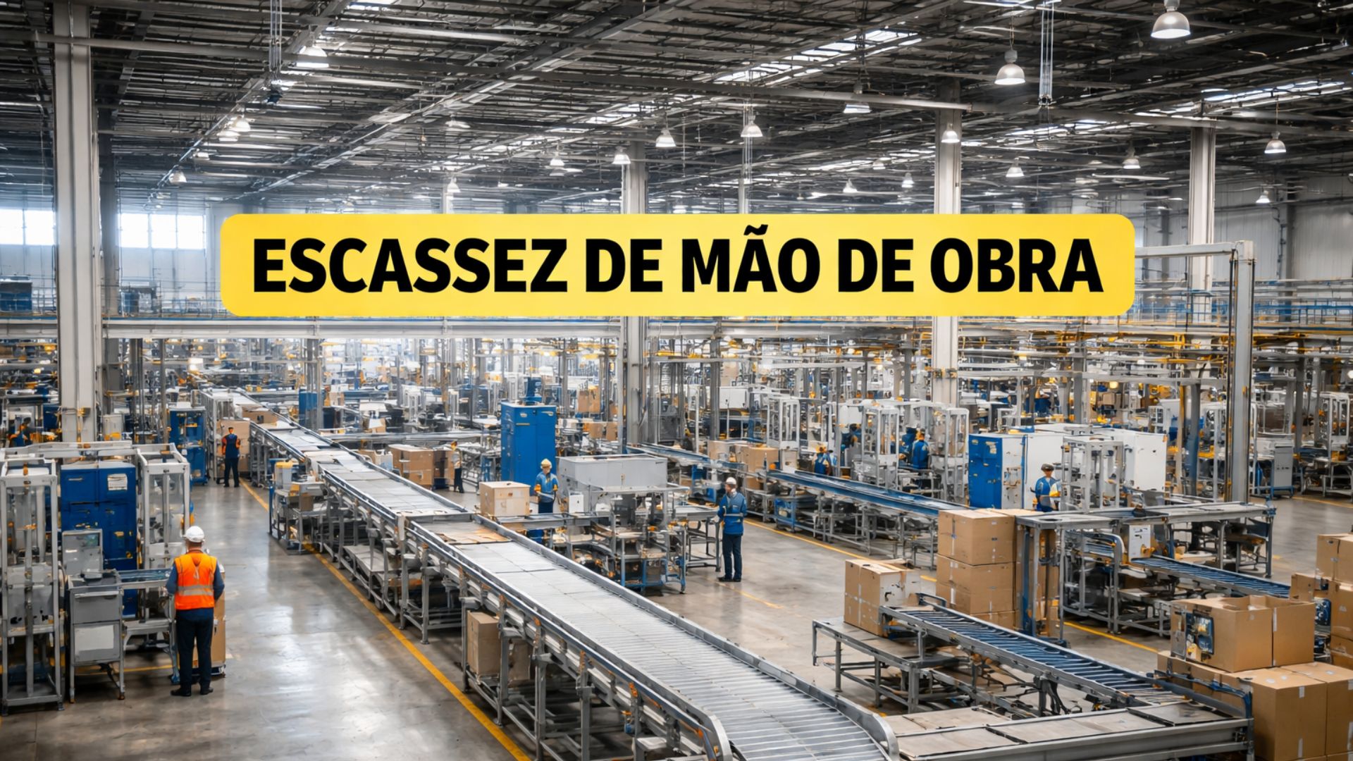 Minas Gerais precisará qualificar quase 1,6 milhão de trabalhadores para atender à demanda da indústria e evitar escassez de mão de obra.