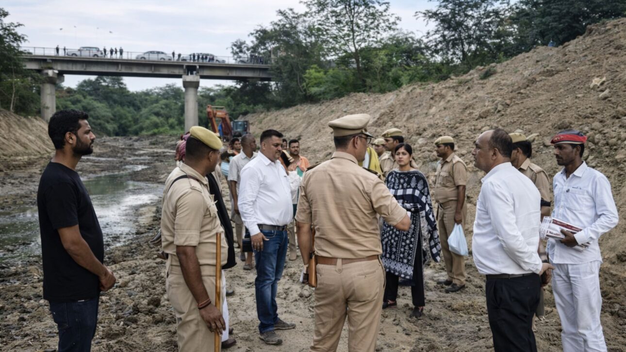 Miles de trabajadores reabren 23 km del río Noon en la India tras el lecho desaparecer bajo lodo y vegetación, convirtiendo el proyecto en modelo ambiental.
