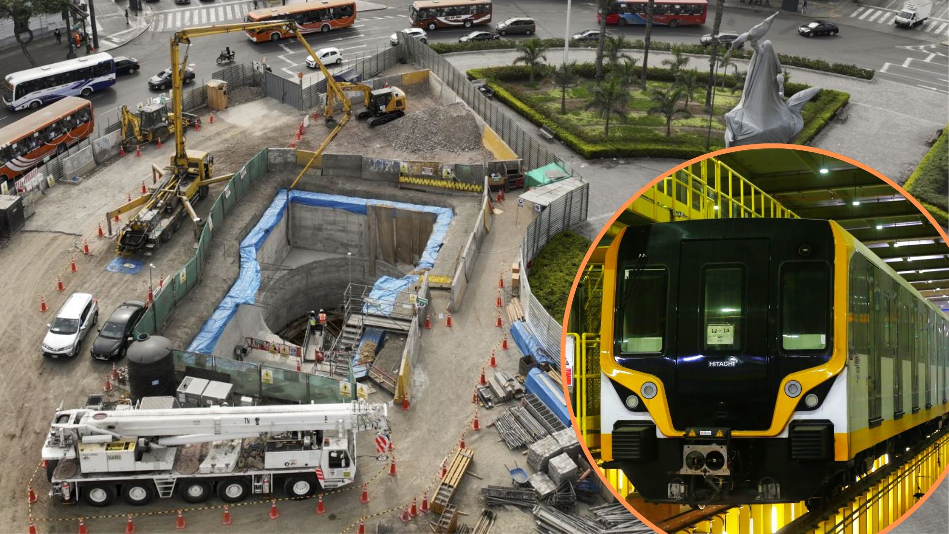 Linha 2 do metrô de Lima avança com 85% da nova etapa pronta e 99% de obra civil no trecho oeste, aproximando expansão do maior projeto subterrâneo do Peru.