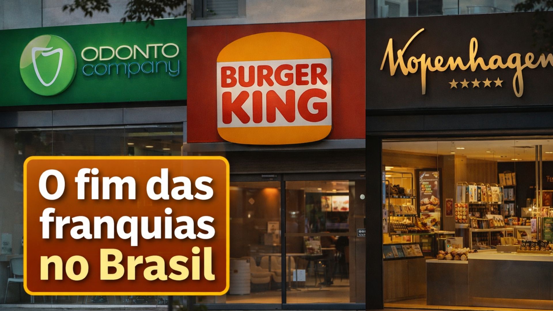 Grandes franquias reduziram operações em 2025. Odontocompany lidera fechamentos enquanto o setor de franchising no Brasil ainda registra crescimento.