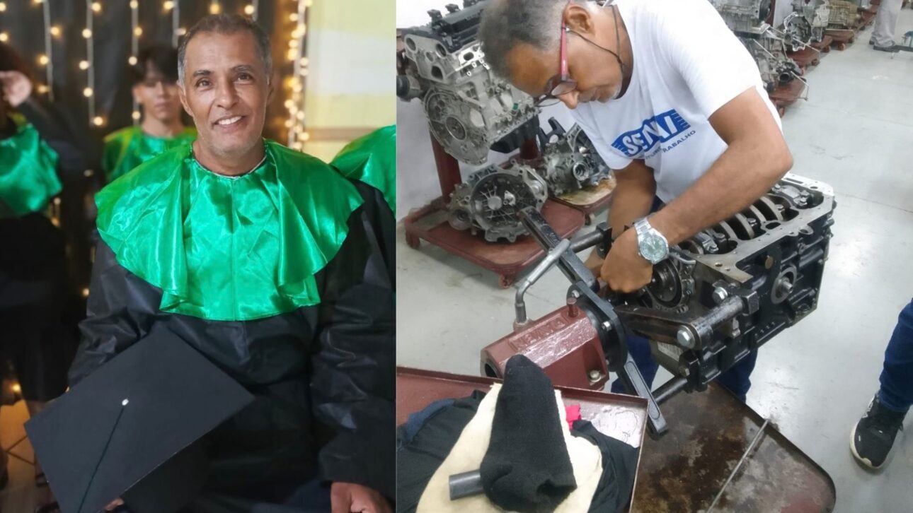 Anciano de 60 años es alfabetizado por la EJA, concluye educación secundaria y aparece en concurso público en Río Branco, mostrando impacto real del regreso a la escuela.