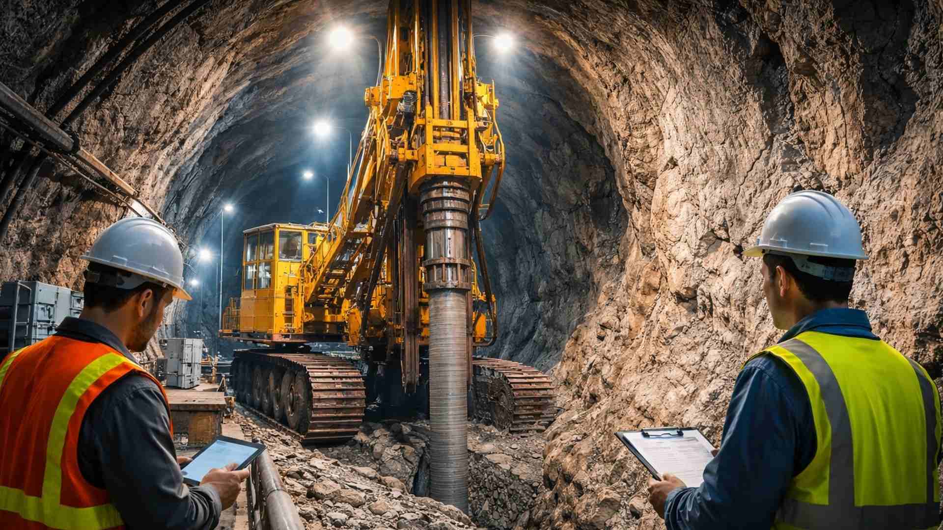 Projeto na Suíça perfura rocha argilosa de 175 milhões de anos para avaliar armazenamento geológico de resíduos nucleares a até 800 metros.