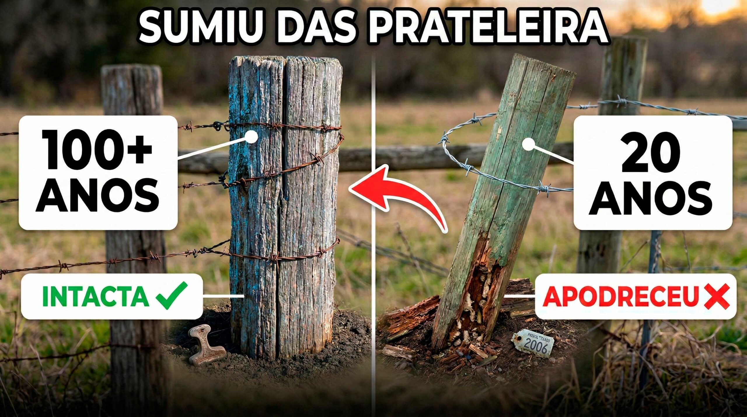 Madeira que dura décadas no solo some das prateleiras enquanto químicos dominam cercas e decks e o black locust volta ao debate sobre durabilidade e risco