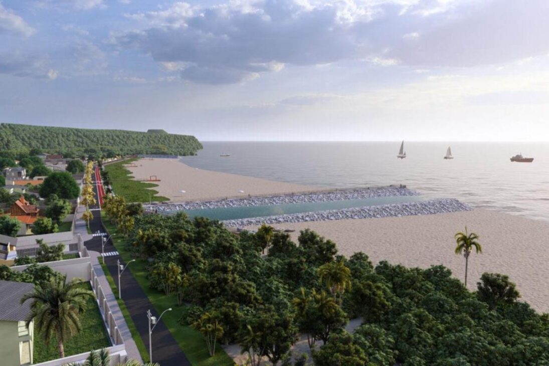 La arena transforma Matinhos con un ensanchamiento sin precedentes en la costa de Paraná, amplía la playa y prueba una defensa costera mayor contra la erosión por varios años.