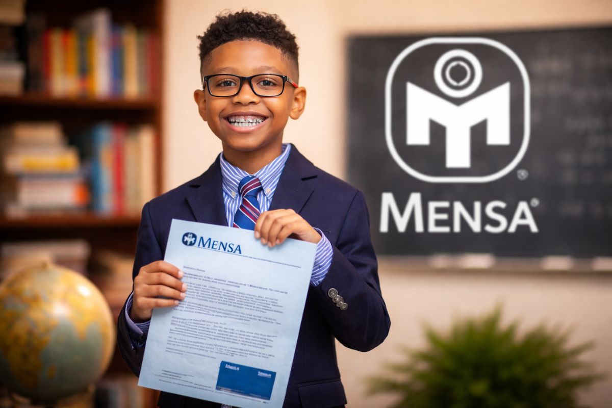 Mensa: menino de 8 anos da terceira série entra após leitura autodidata e alto QI chamarem atenção na escola.