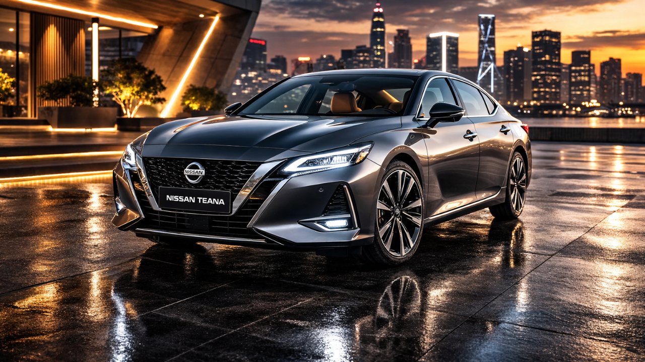 O Nissan Teana chega com motor turbo de taxa variável, 243 cv e forte tecnologia embarcada. Conheça o novo sedã de luxo da marca.