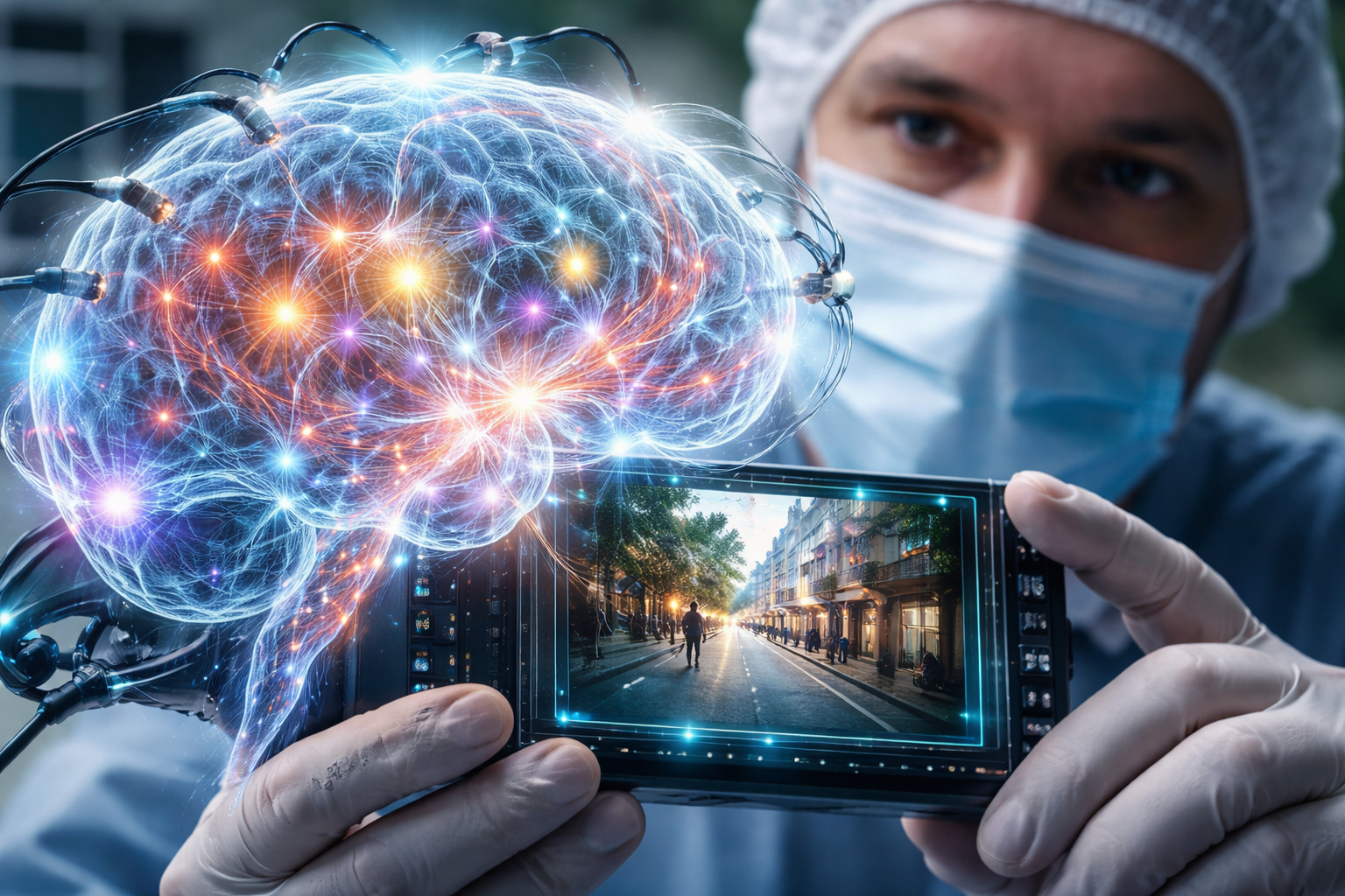 Nova tecnologia consegue reconstruir vídeos usando apenas sinais do cérebro