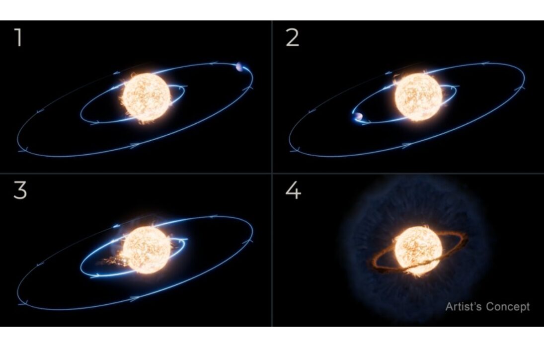 James Webb muestra planeta en órbita fatal rumbo a la estrella gigante roja y reescribe la muerte planetaria antes atribuida a la ingestión súbita.