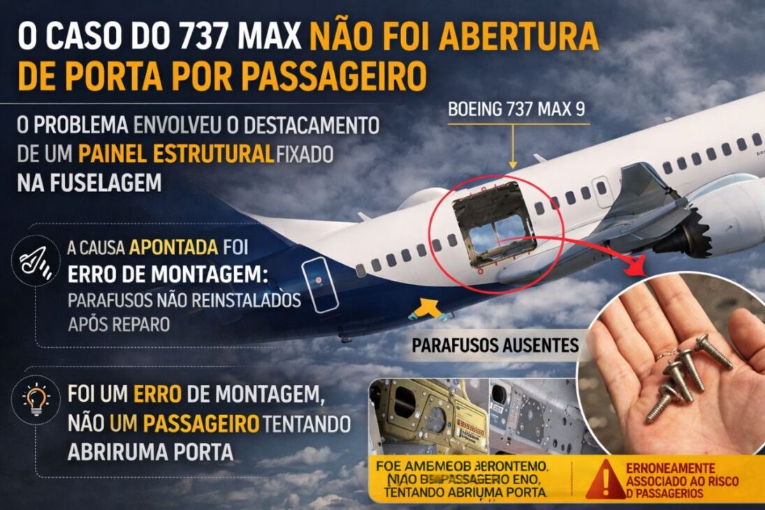 En el avión comercial, la puerta del avión no se abre en vuelo porque la presión interna sella la aeronave e impide la apertura por parte de los pasajeros.