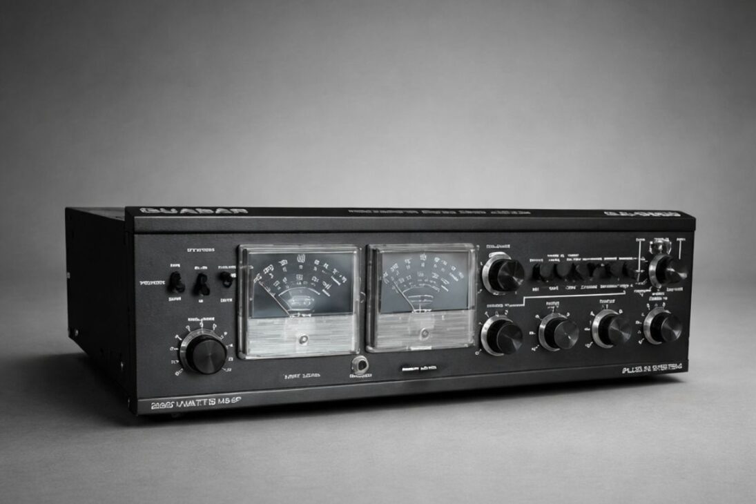 El Quasar 5500 se convirtió en leyenda como amplificador de aluminio anodizado y sonido de estudio que desafió al mercado brasileño en los años 80.