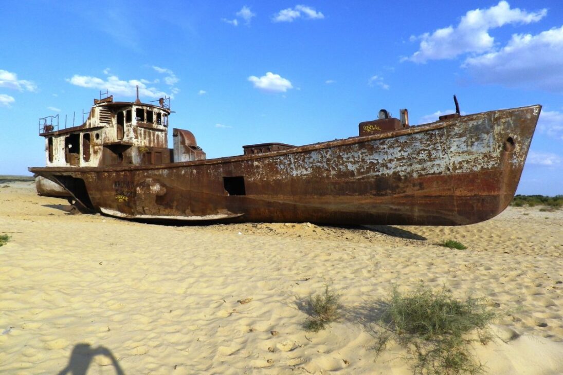 Mar de Azov, el mar más bajo del planeta, entre Rusia y Ucrania y conectado al Mar Negro, ganó peso en la geopolítica global.