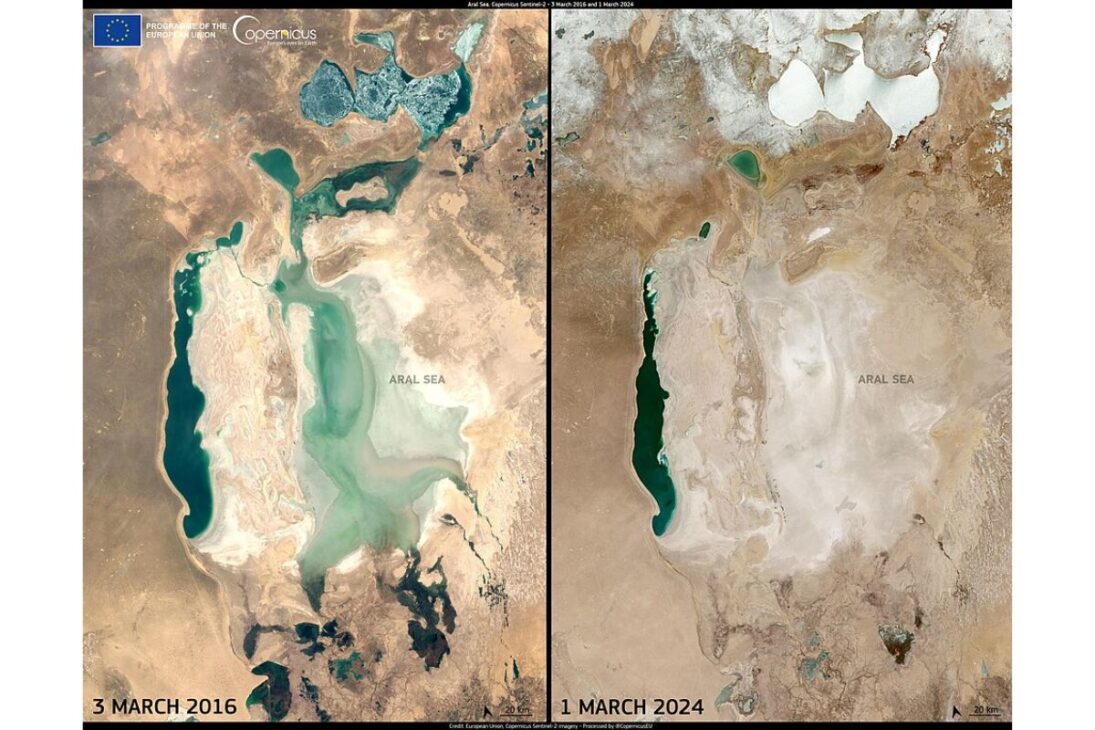 Mar de Azov, el mar más bajo del planeta, entre Rusia y Ucrania y conectado al Mar Negro, ganó peso en la geopolítica global.