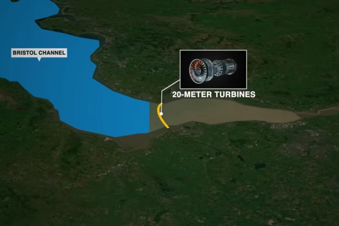 muro de 17 kilómetros en el Canal de Bristol prometía energía limpia, pero el costo de £30 mil millones y el riesgo al ecosistema hicieron que el Reino Unido retrocediera.