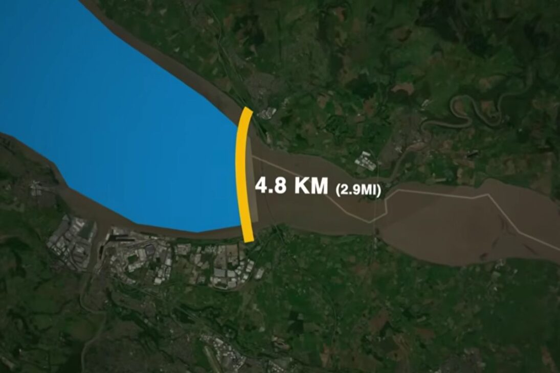 muro de 17 kilómetros en el Canal de Bristol prometía energía limpia, pero el costo de £30 mil millones y el riesgo al ecosistema hicieron que el Reino Unido retrocediera.