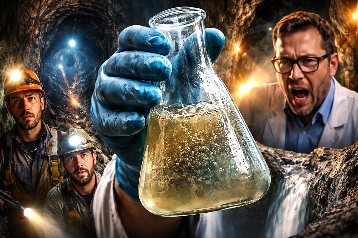 Geólogos encontram água mais antiga do mundo em mina no Canadá, isolada há cerca de 2,64 bilhões de anos, e explicam por que ela não é potável.