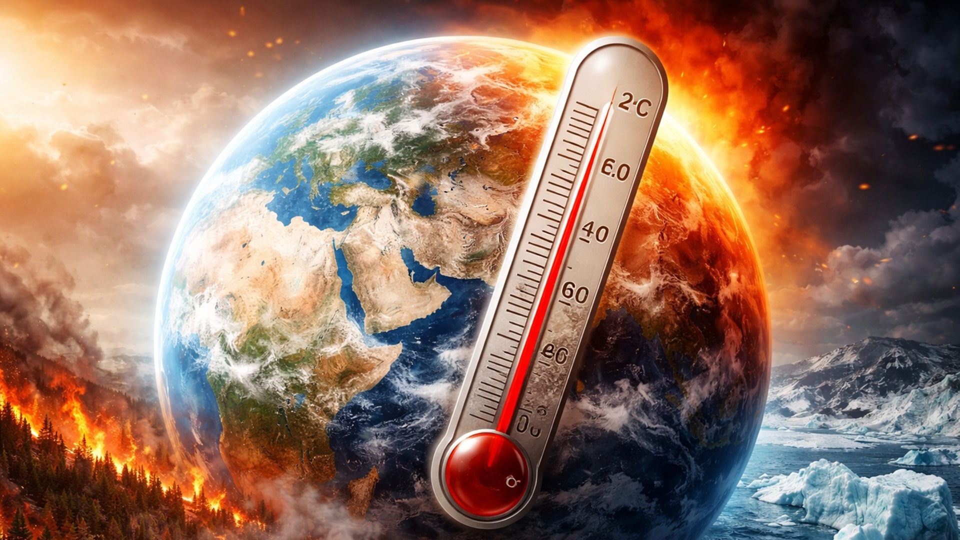 Estudo mostra aceleração do aquecimento global desde 2015 e alerta que limite de 1,5°C do Acordo de Paris pode ser ultrapassado antes de 2030.