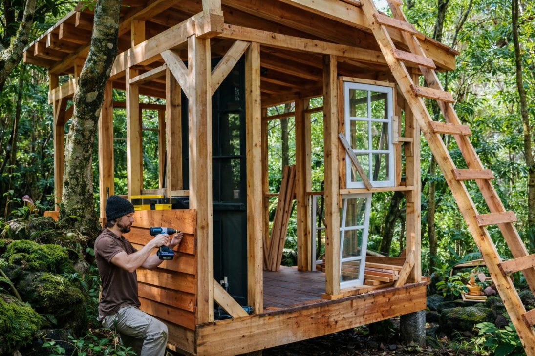 casa de madera wild gnomos