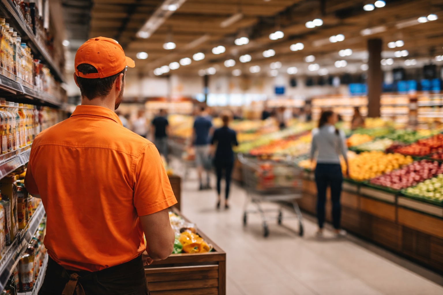 Supermercados, Folga, Escala