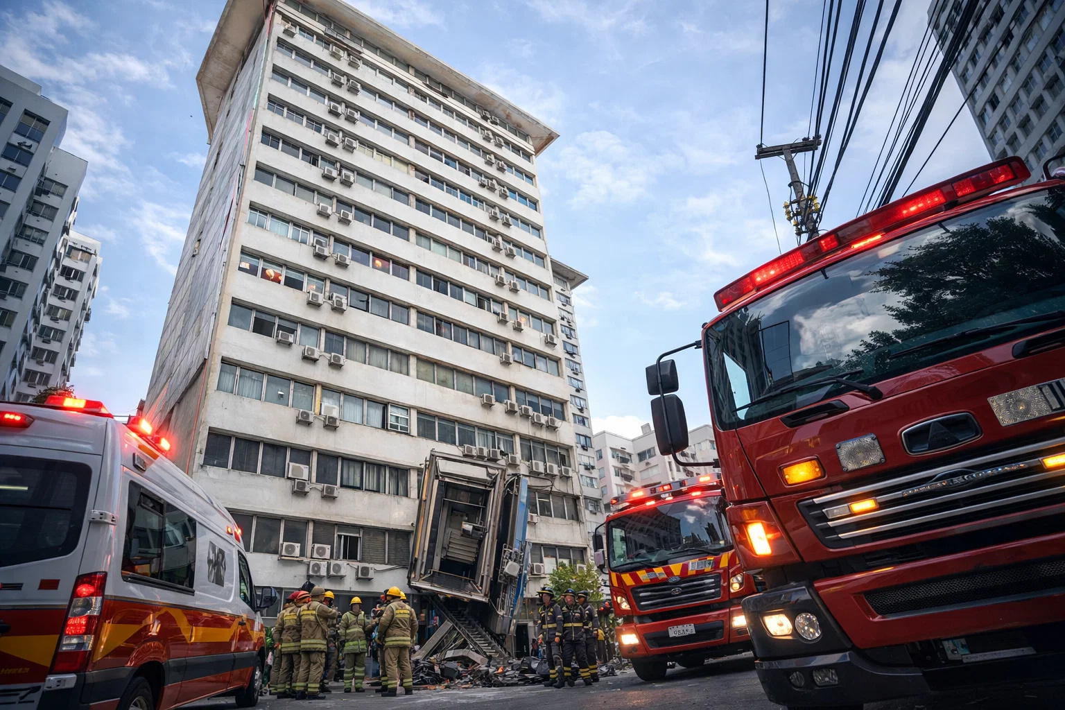 Elevador despenca do décimo andar em prédio comercial no Recife e levanta alerta sobre segurança