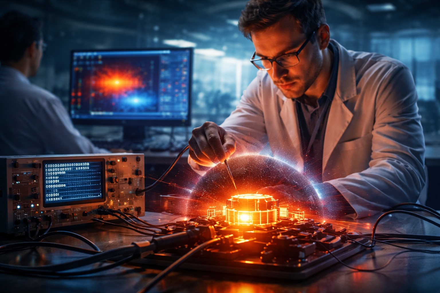 Tecnologia de luz negativa esconde mensagens na radiação térmica e transmite dados invisíveis a 100 kilobits por segundo.