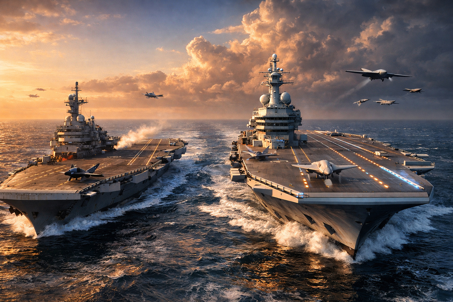 A França tem apenas um porta-aviões nuclear e, quando ele entra em manutenção, o país fica sem aviação naval, agora Paris decidiu construir o maior porta-aviões já projetado na Europa, com até 80.000 toneladas e três catapultas eletromagnéticas