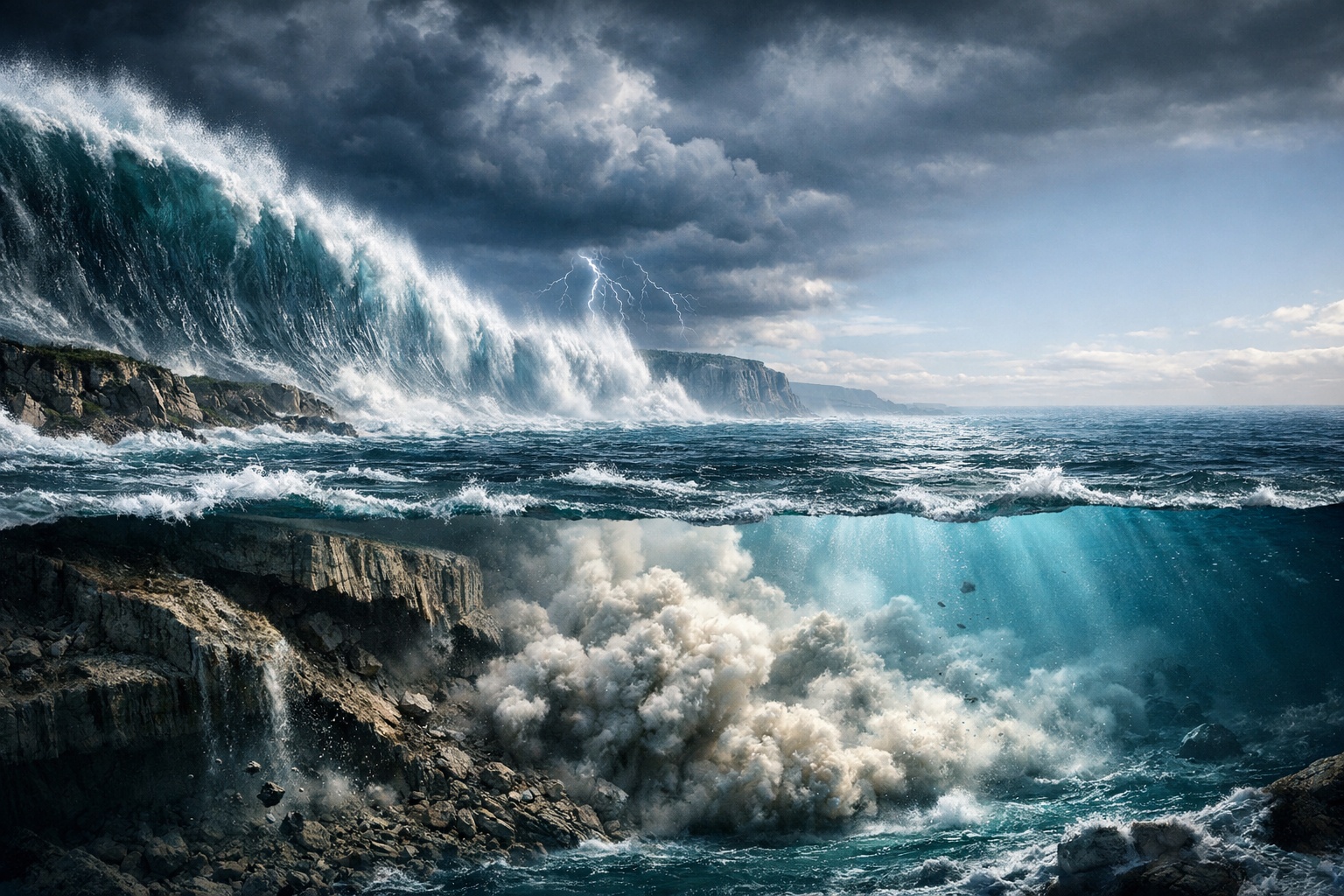 Maior deslizamento submarino da história deslocou mais de 3.000 km³ de sedimento, volume suficiente para cobrir uma grande capital com centenas de metros de detritos, e gerou tsunami que atingiu a Escócia há 8.000 anos