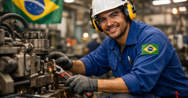 Técnico industrial com boa remuneração no Brasil