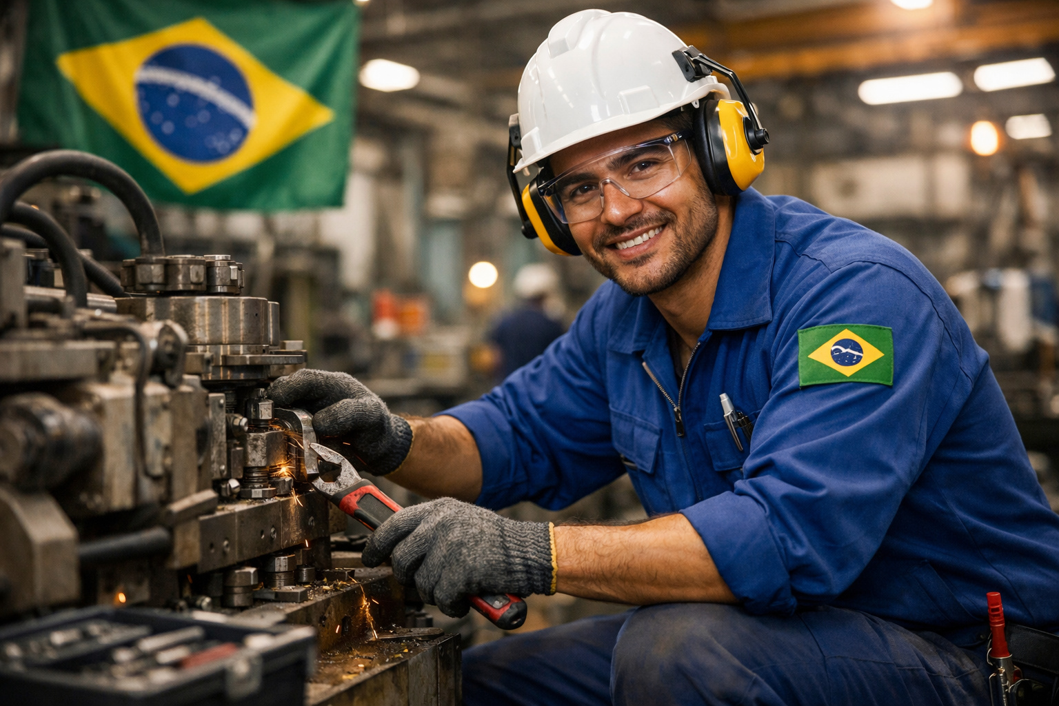 Técnico industrial com boa remuneração no Brasil