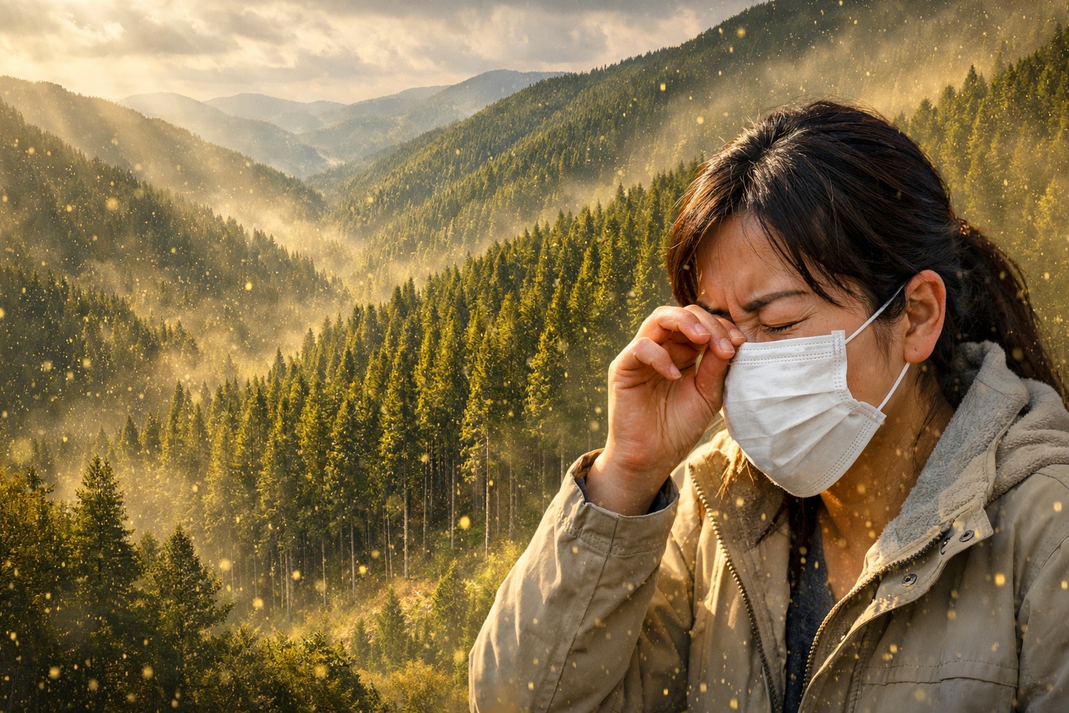 O Japão reflorestou cerca de 40% de suas florestas com cedro japonês após a Segunda Guerra para reconstruir a economia madeireira e acabou desencadeando uma das maiores crises de alergia ao pólen já registradas: hoje cerca de 30% da população sofre de febre do feno e o país gasta bilhões de dólares por ano com tratamentos