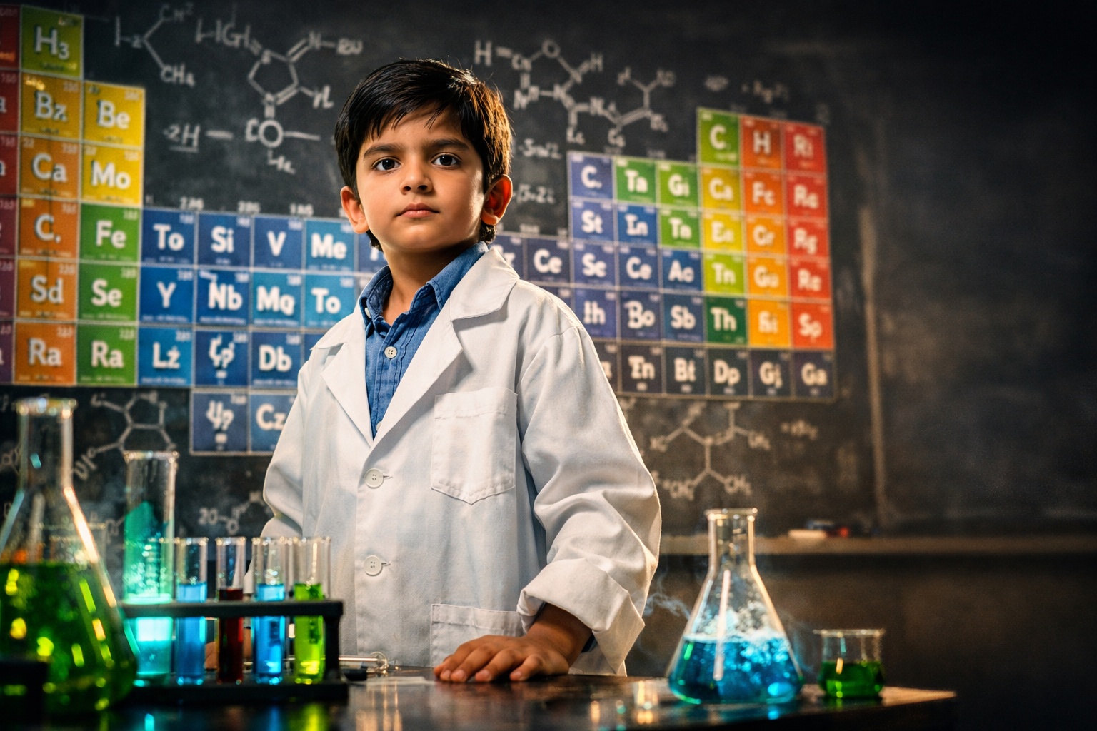 Aos 3 anos ele já sabia toda a tabela periódica de cor, aos 8 passou em exames avançados de química e virou um dos estudantes mais jovens da história a quebrar recordes acadêmicos no Paquistão em 2022